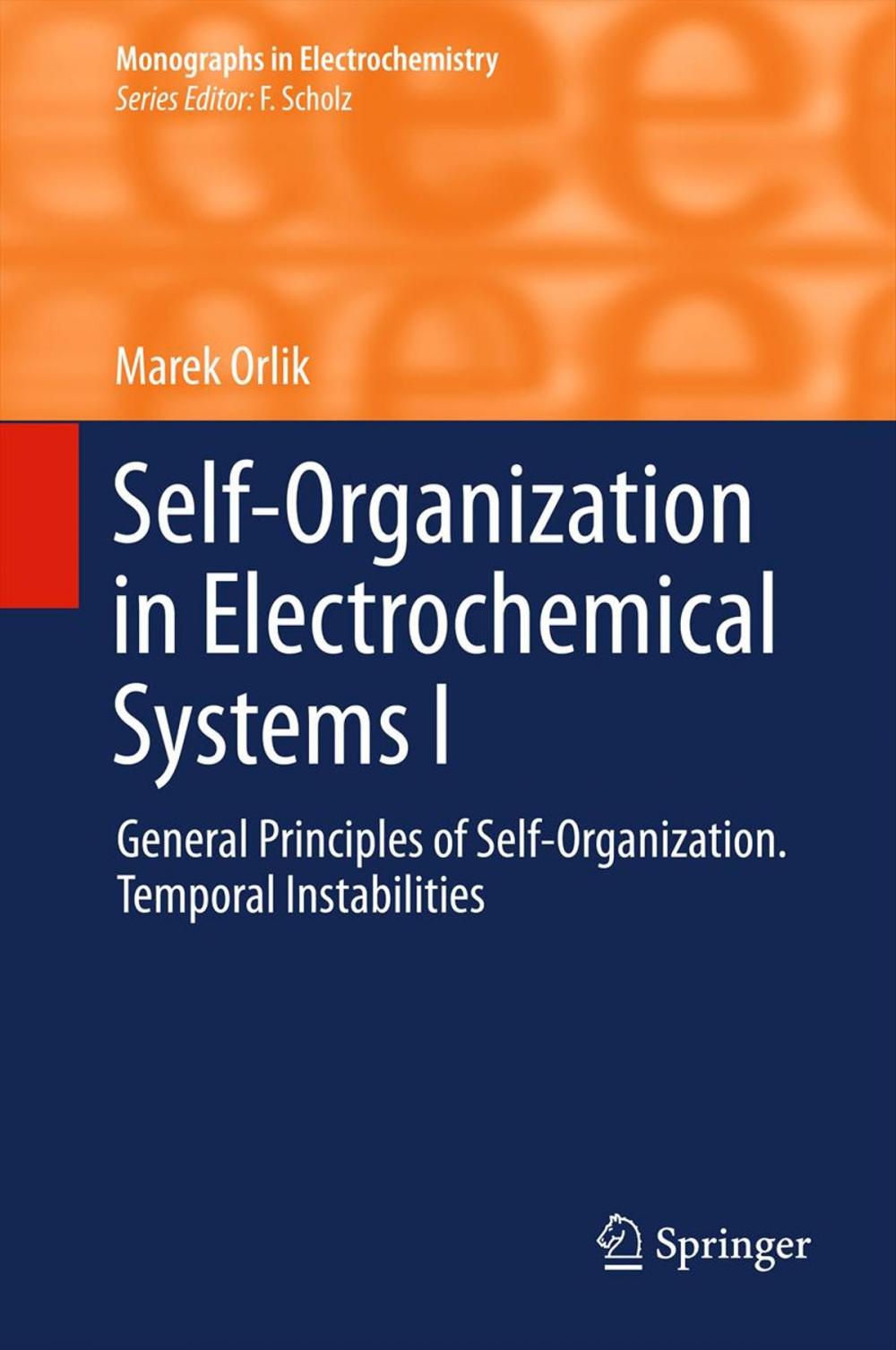 Big bigCover of Self-Organization in Electrochemical Systems I