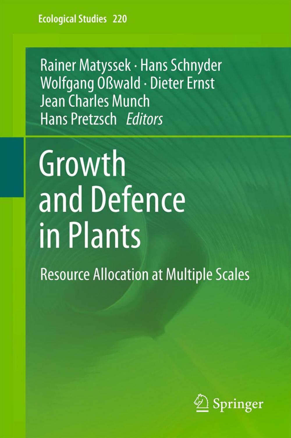 Big bigCover of Growth and Defence in Plants