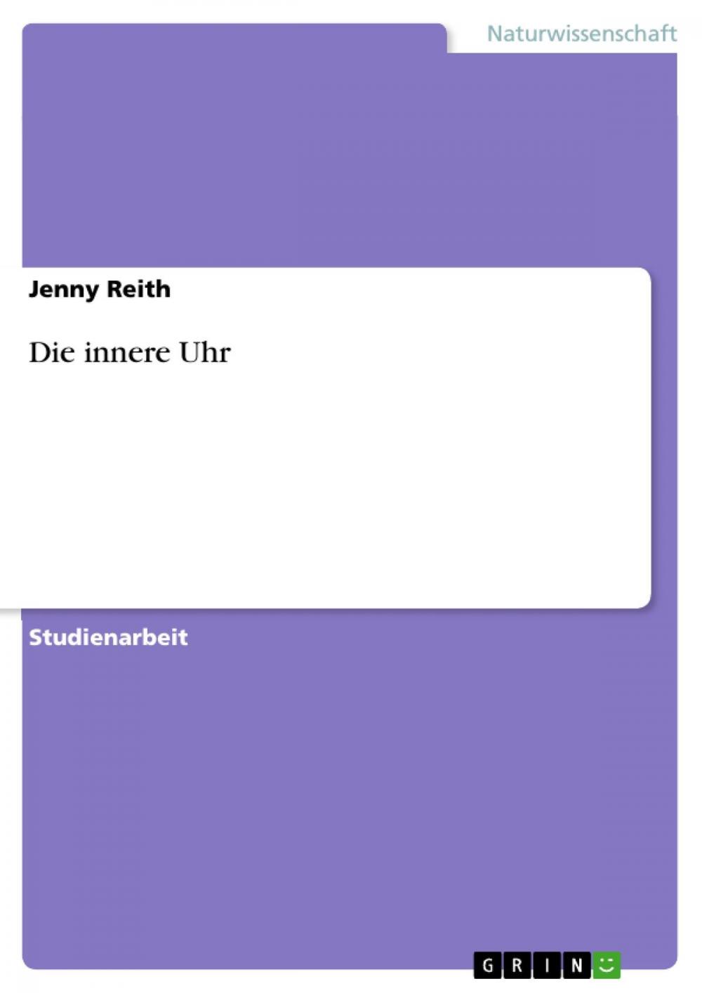 Big bigCover of Die innere Uhr