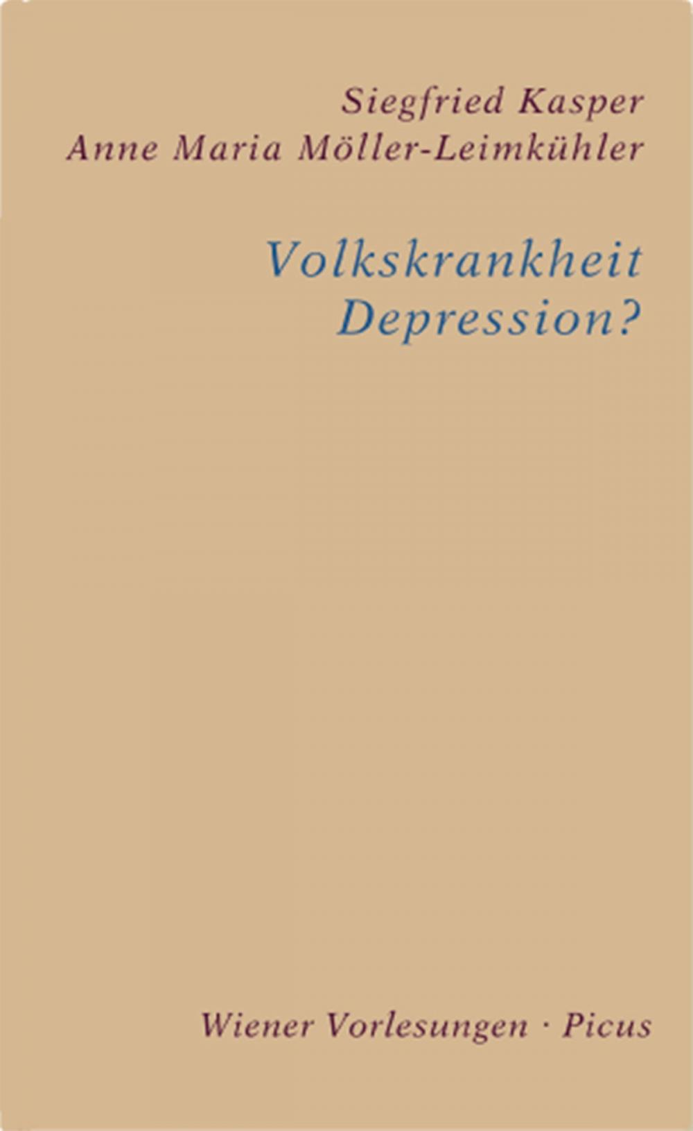 Big bigCover of Volkskrankheit Depression?