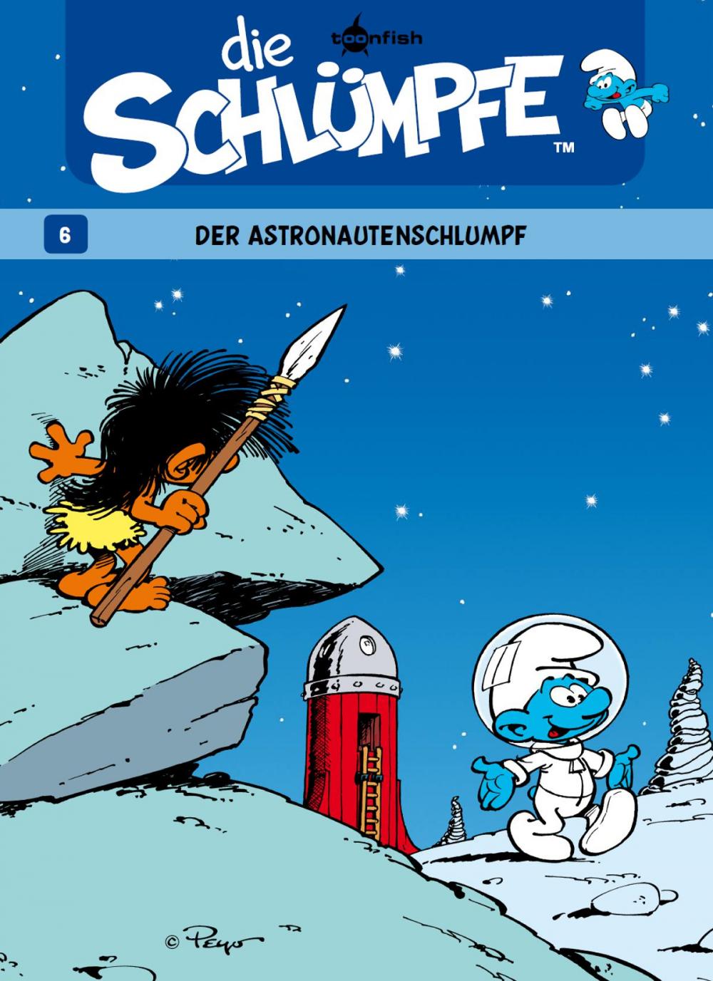 Big bigCover of Die Schlümpfe 06. Der Astronautenschlumpf