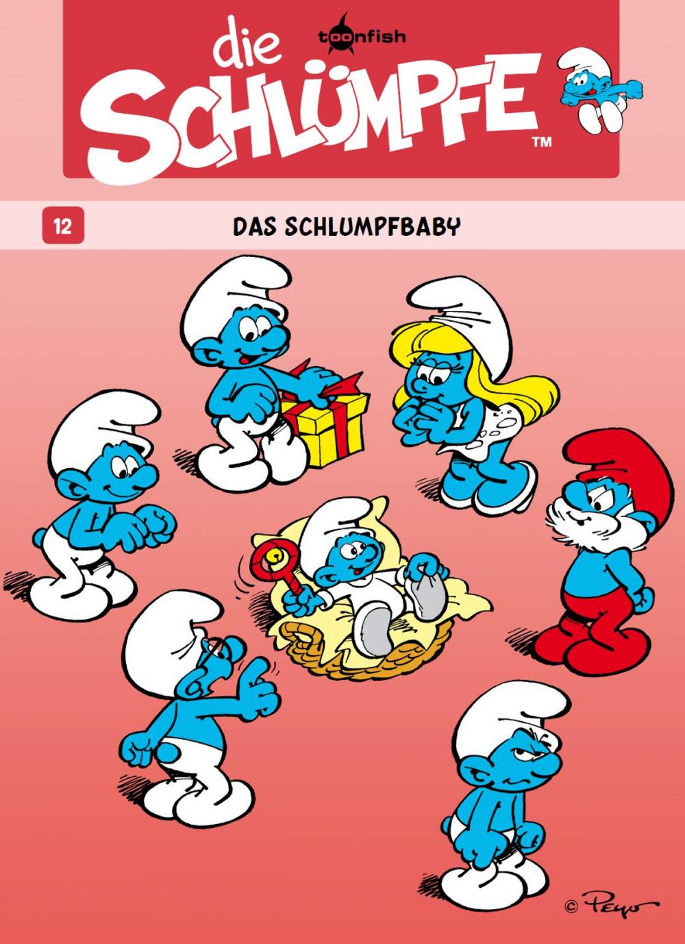 Big bigCover of Die Schlümpfe 12. Das Schlumpfbaby