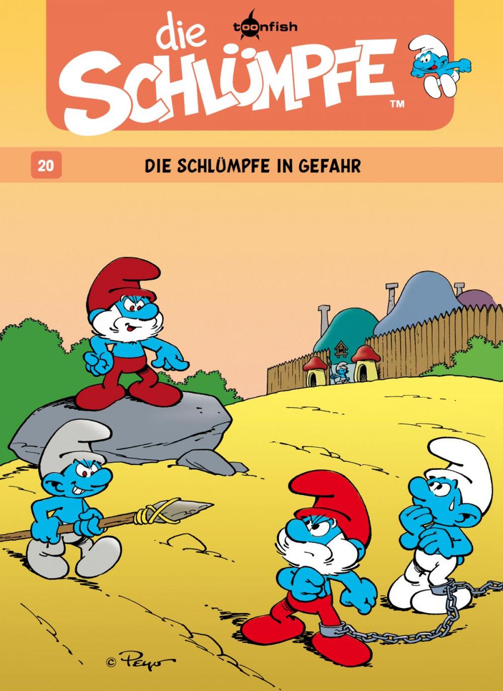 Big bigCover of Die Schlümpfe 20. Die Schlümpfe in Gefahr