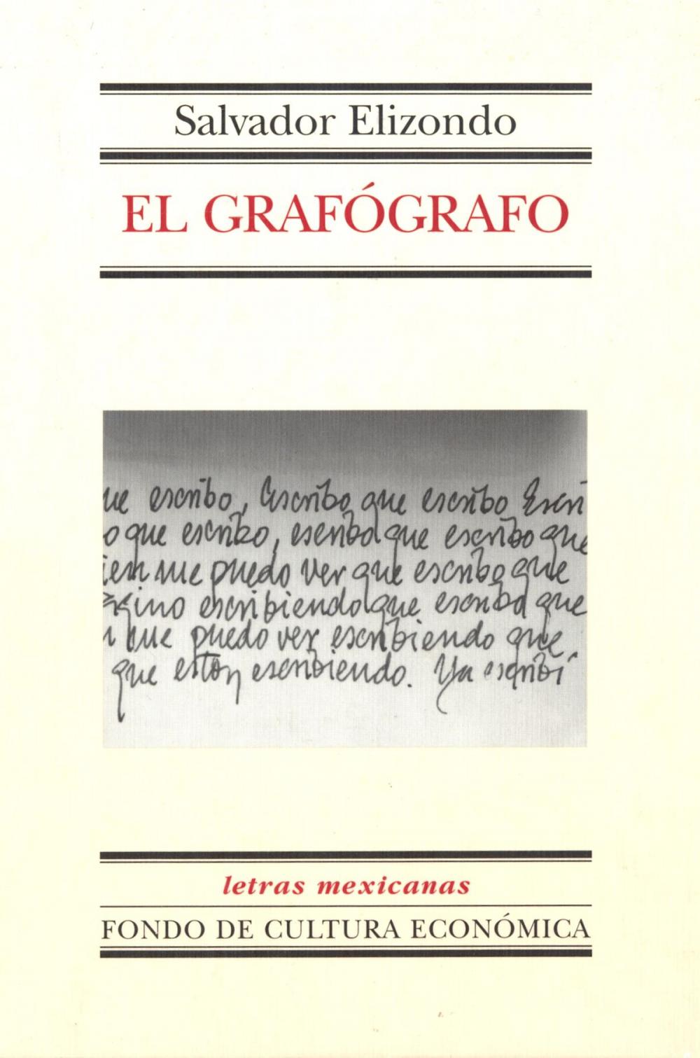 Big bigCover of El grafógrafo