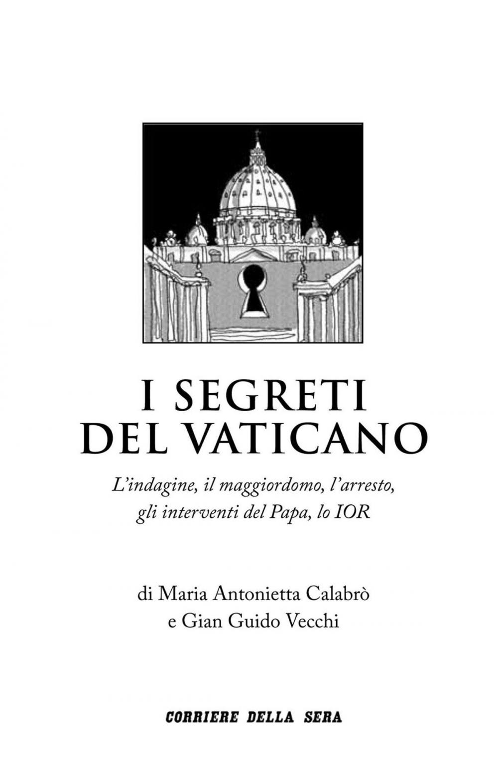 Big bigCover of I segreti del Vaticano