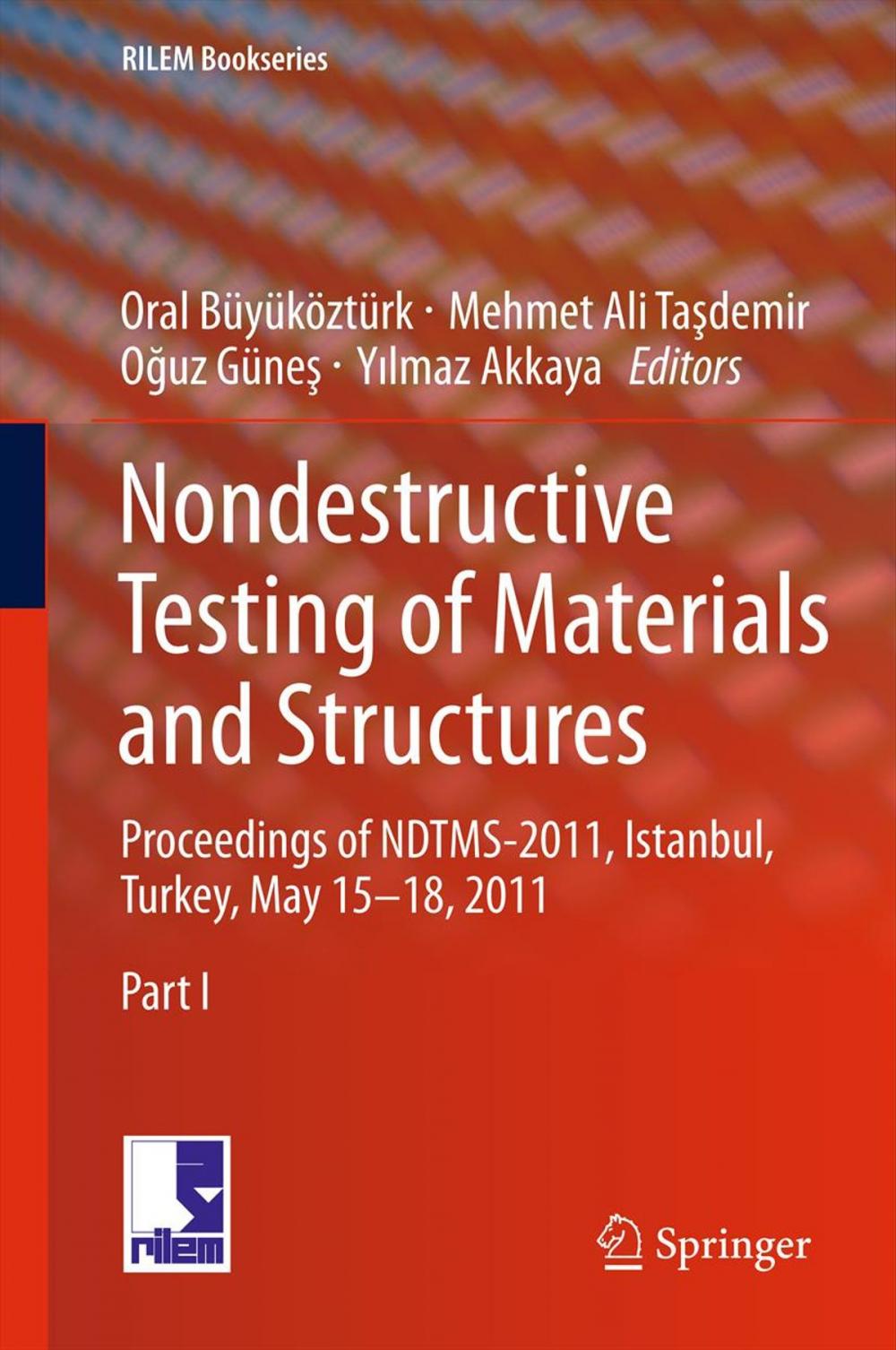 Big bigCover of Nondestructive Testing of Materials and Structures