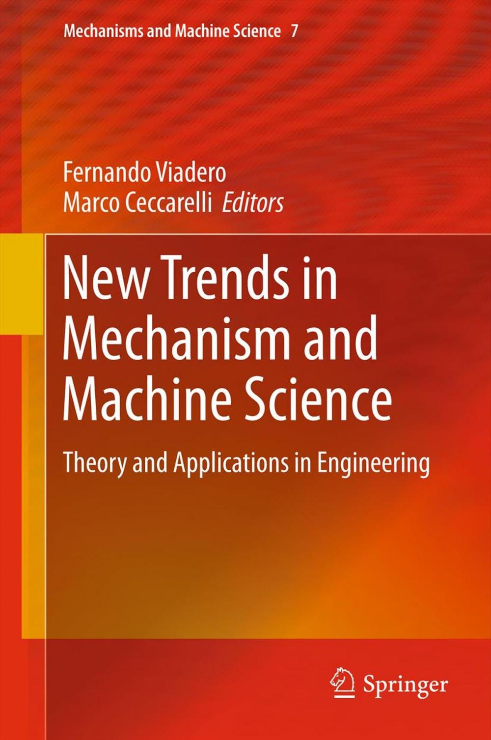 Big bigCover of New Trends in Mechanism and Machine Science