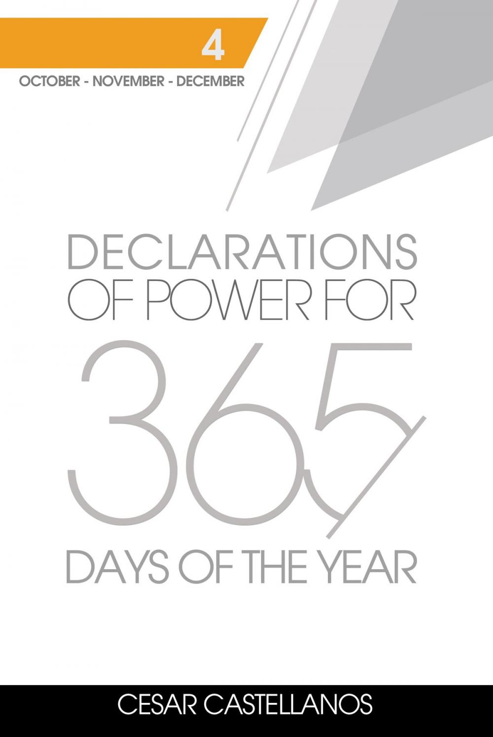 Big bigCover of Declarations of Power For 365 Days of the Year