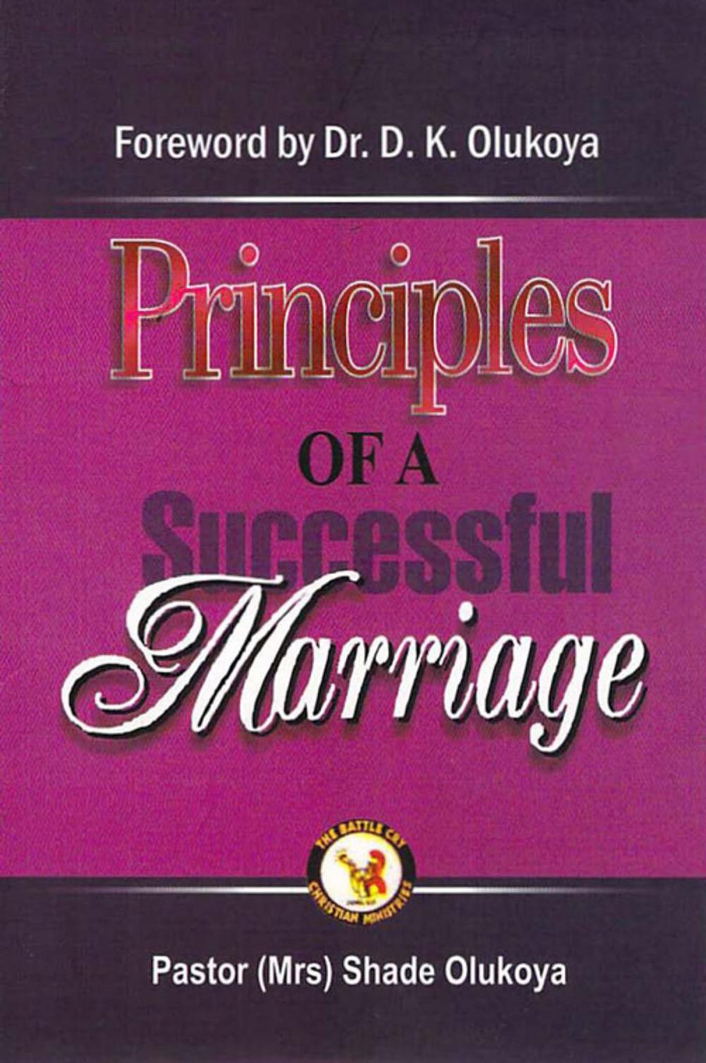 Big bigCover of Principles of a Successful Marriage