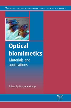 Cover of the book Optical Biomimetics by Chris P. Tsokos, Kandethody M. Ramachandran