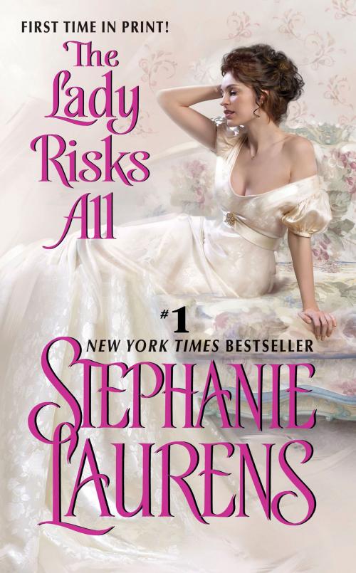 Cover of the book The Lady Risks All by Stephanie Laurens, Avon