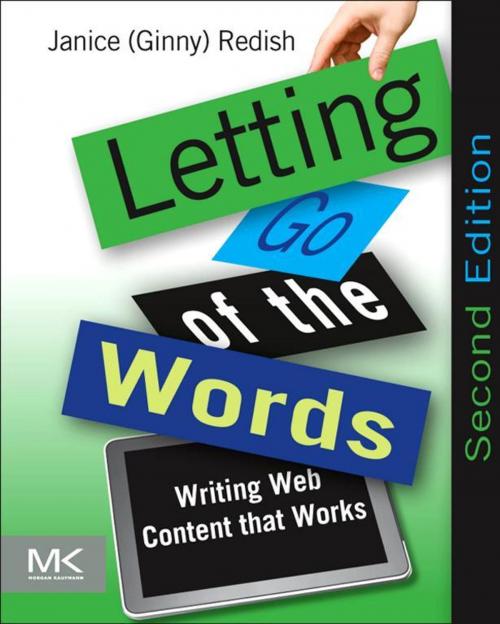 Cover of the book Letting Go of the Words by Janice (Ginny) Redish, Elsevier Science