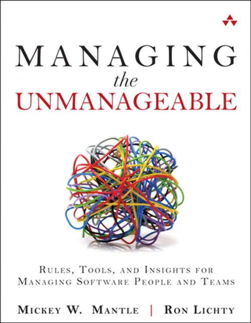 Cover of the book Managing the Unmanageable by Mickey W. Mantle, Ron Lichty, Pearson Education