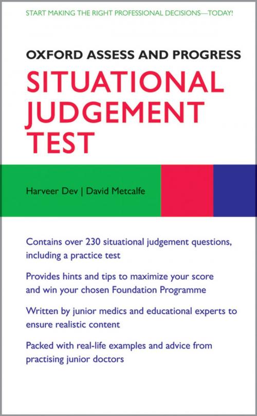 Cover of the book Situational Judgement Test by Katharine Boursicot, David Sales, OUP Oxford