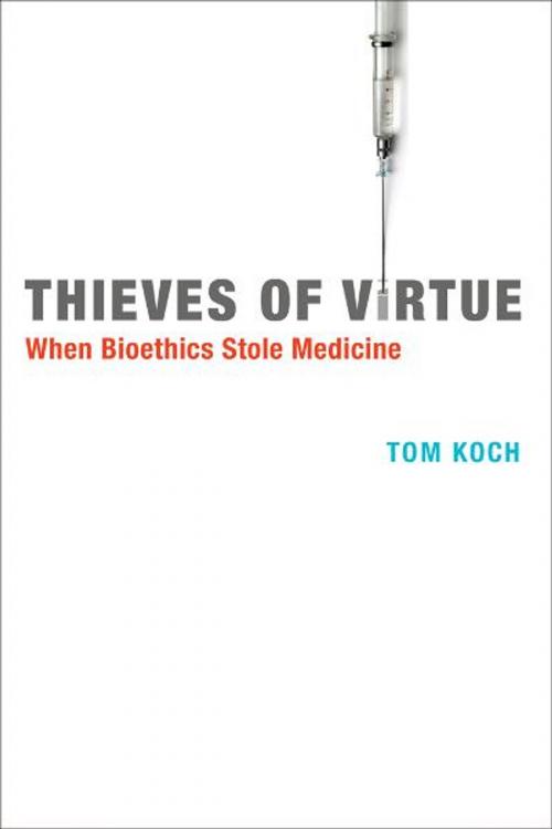 Cover of the book Thieves of Virtue by Tom Koch, The MIT Press