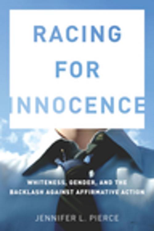 Cover of the book Racing for Innocence by Jennifer Pierce, Stanford University Press