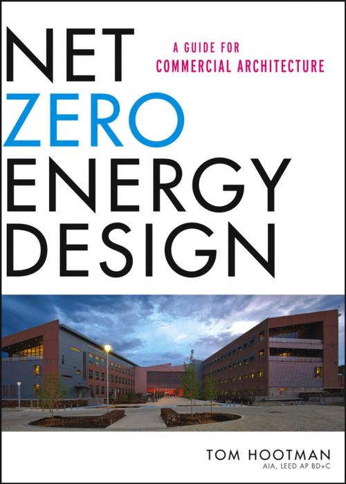 Cover of the book Net Zero Energy Design by Thomas Hootman, Wiley