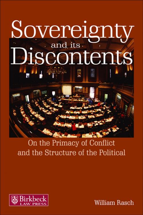 Cover of the book Sovereignty and its Discontents by William Rasch, Taylor and Francis