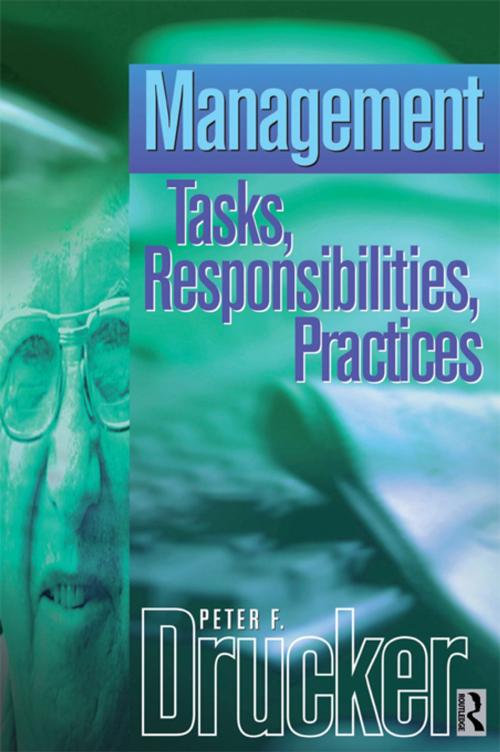 Cover of the book Management by Peter Drucker, Taylor and Francis