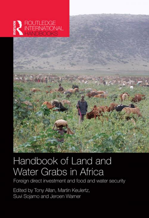 Cover of the book Handbook of Land and Water Grabs in Africa by , Taylor and Francis