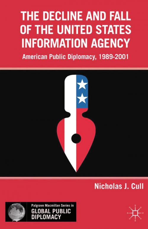 Cover of the book The Decline and Fall of the United States Information Agency by Nicholas J. Cull, Palgrave Macmillan US