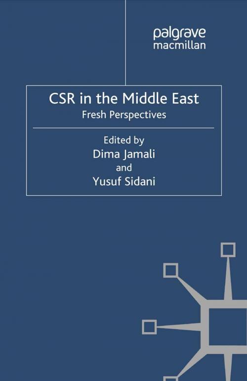 Cover of the book CSR in the Middle East by Yusuf Sidani, Palgrave Macmillan UK