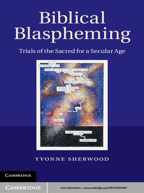 Cover of the book Biblical Blaspheming by Yvonne Sherwood, Cambridge University Press