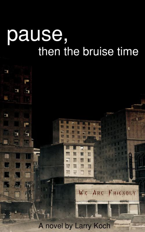 Cover of the book Pause, then the bruise time by Larry Koch, Larry Koch
