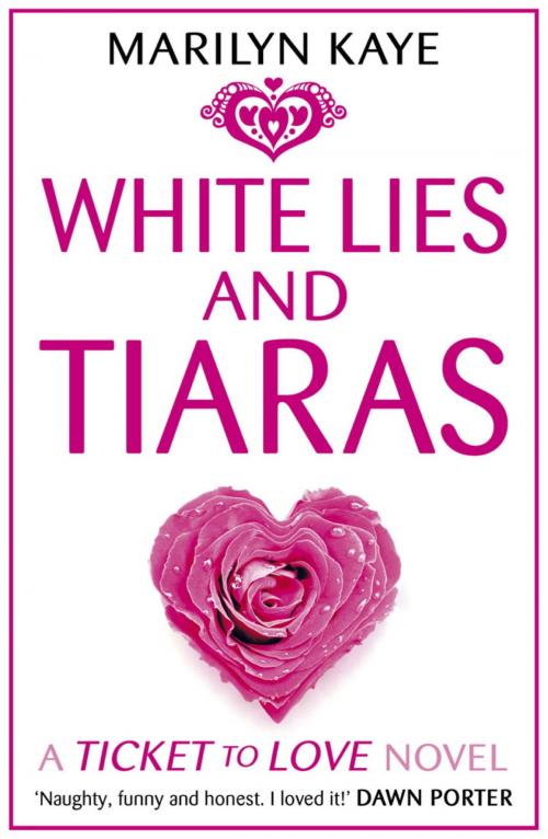 Cover of the book White Lies and Tiaras by Marilyn Kaye, Hachette Children's