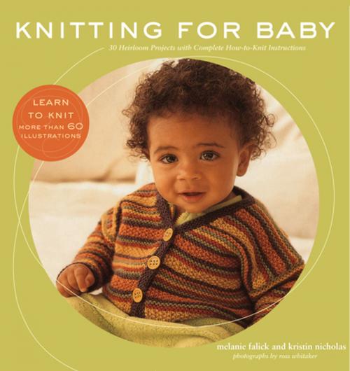 Cover of the book Knitting for Baby by Melanie Falick, Kristin Nicholas, Ross Whitaker, ABRAMS