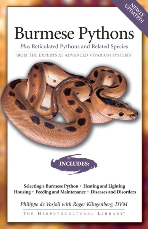 Cover of the book Burmese Pythons by Philippe De Vosjoli, Roger Klingenberg, CompanionHouse Books