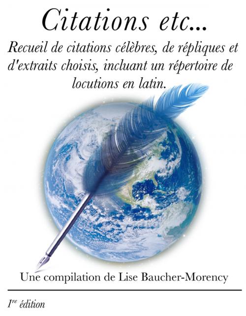 Cover of the book Citations etc… by , Lise Baucher-Morency