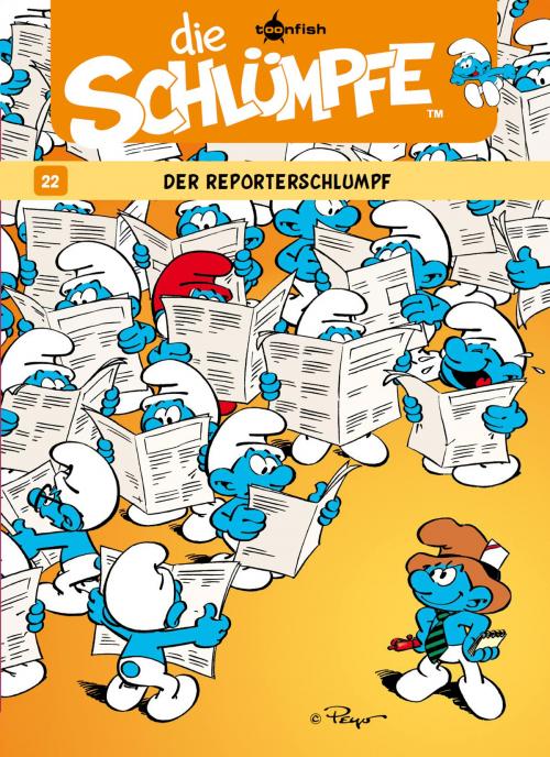 Cover of the book Die Schlümpfe 22. Der Reporterschlumpf by Peyo, toonfish