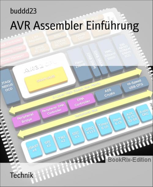 Cover of the book AVR Assembler Einführung by buddd23, BookRix