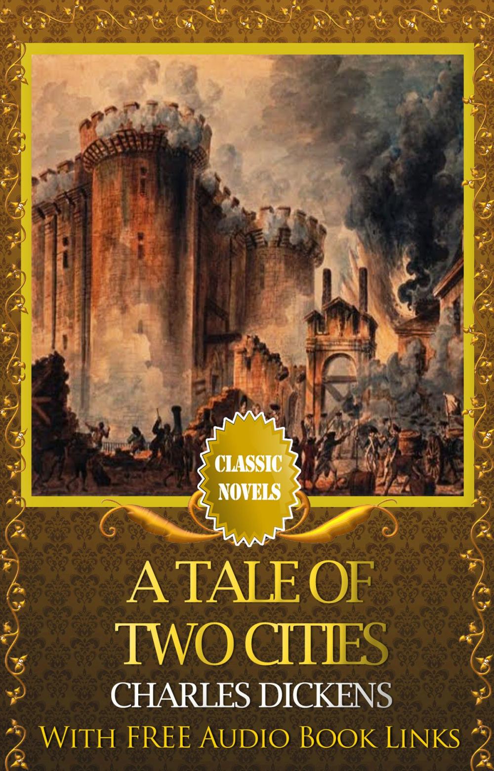 Big bigCover of A TALE OF TWO CITIES Classic Novels: New Illustrated