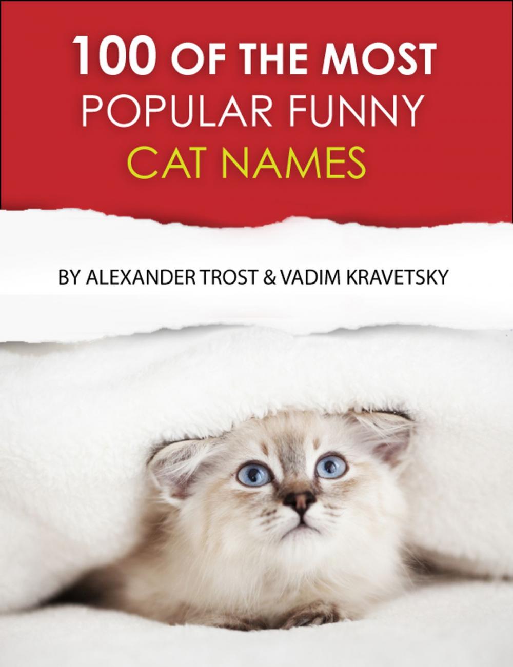 Big bigCover of 100 of the Most Popular Funny Cat Names