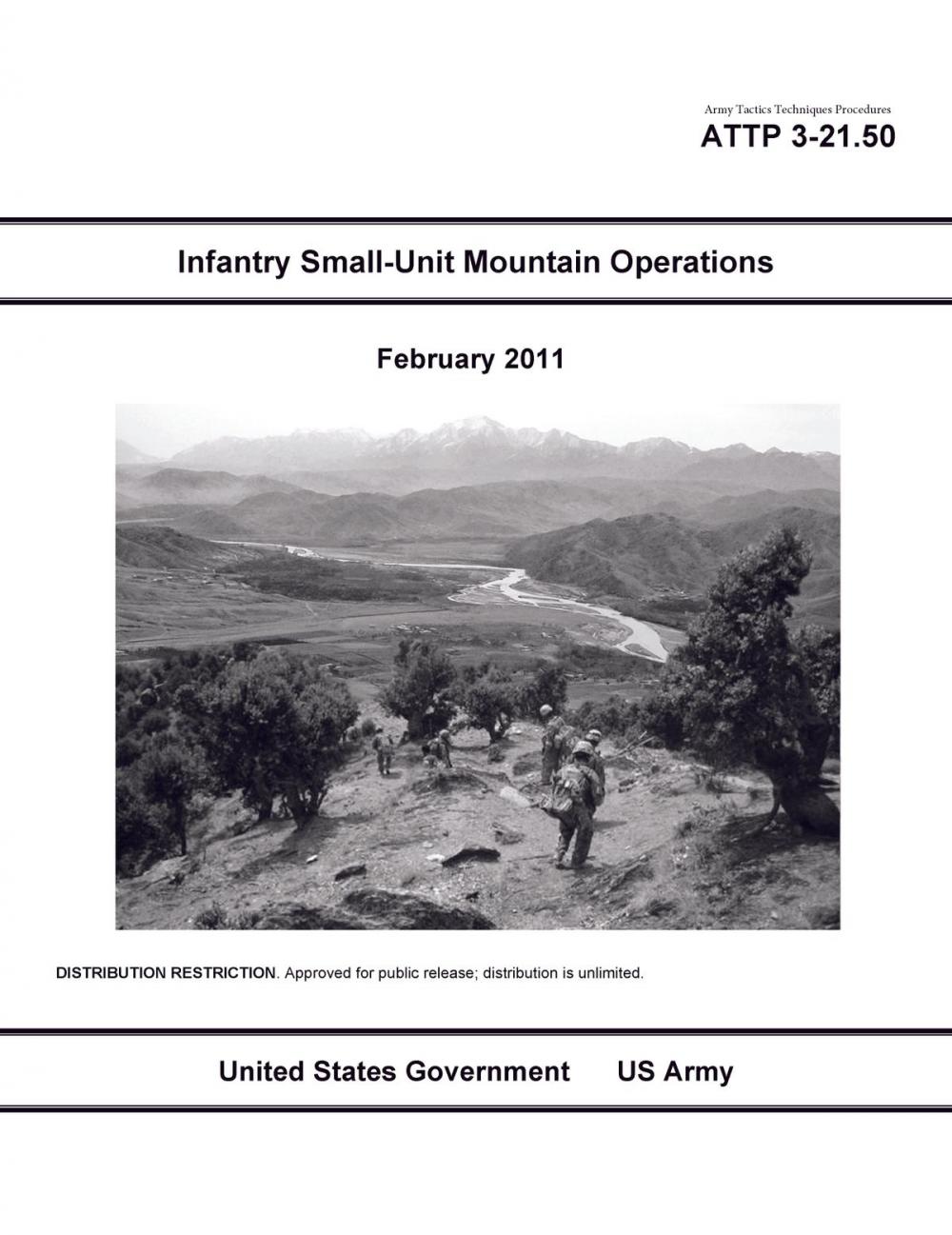 Big bigCover of Army Tactics Techniques Procedures ATTP 3-21.50 Infantry Small-Unit Mountain Operations February 2011