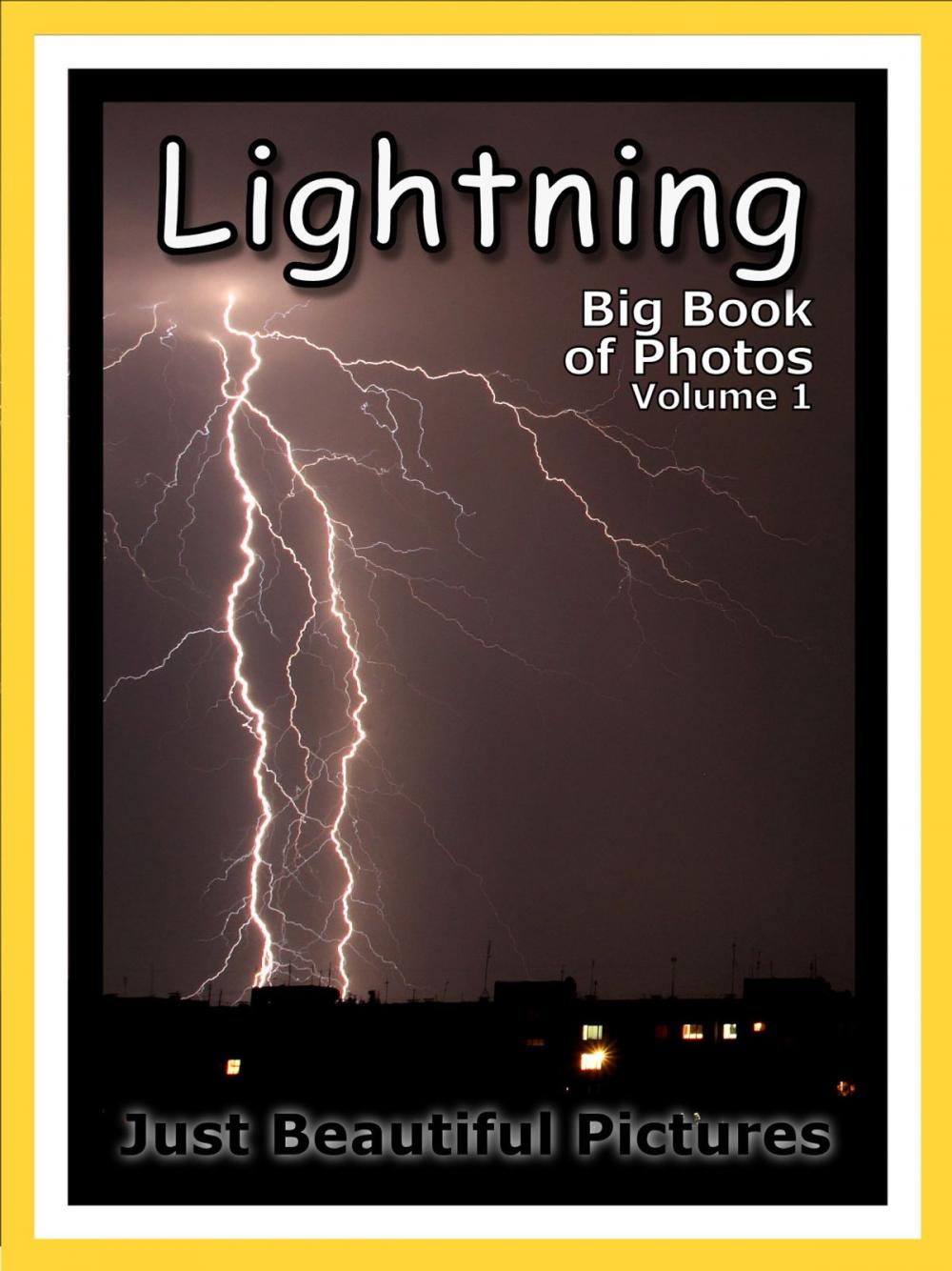 Big bigCover of Just Lightning Photos! Big Book of Photographs & Pictures of Lightning, Vol. 1