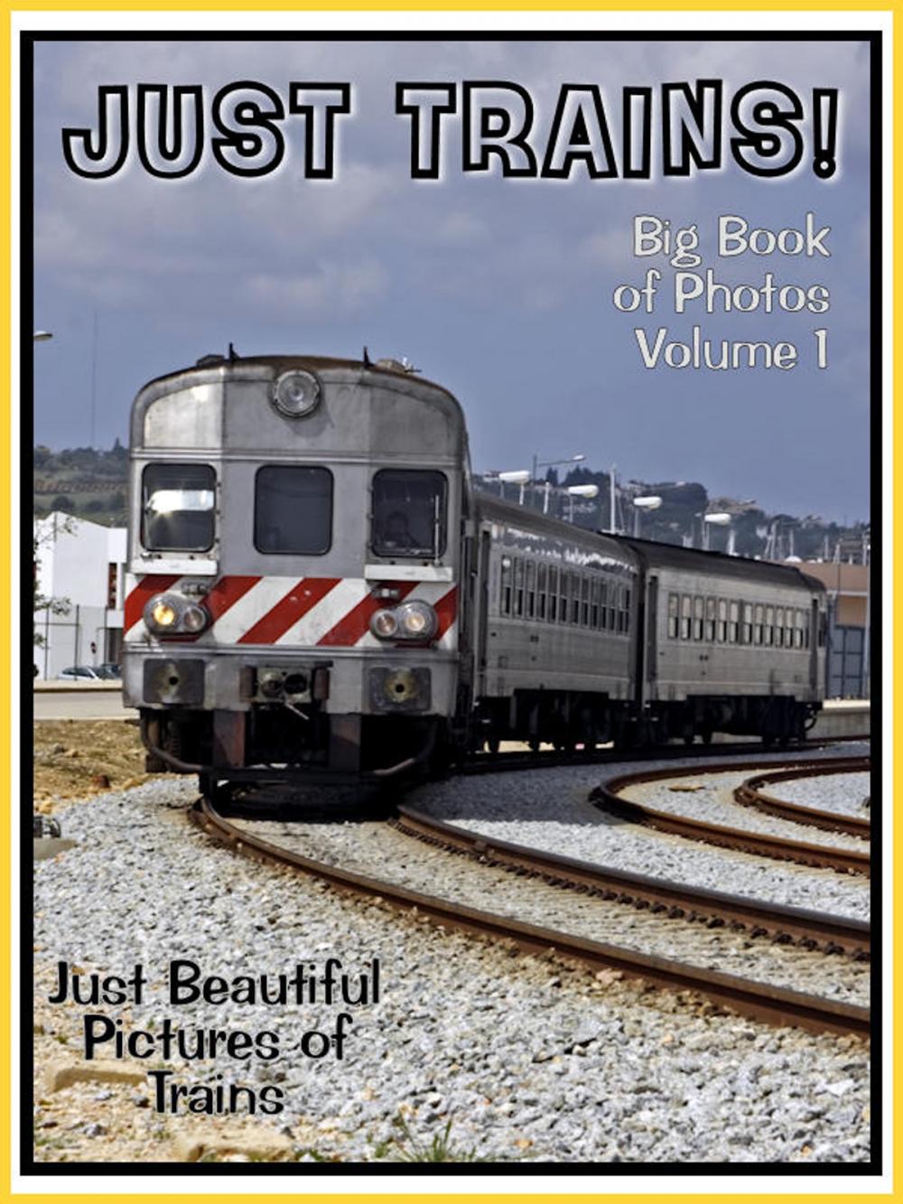 Big bigCover of Just Train Photos! Big Book of Train Photographs & Pictures Vol. 1