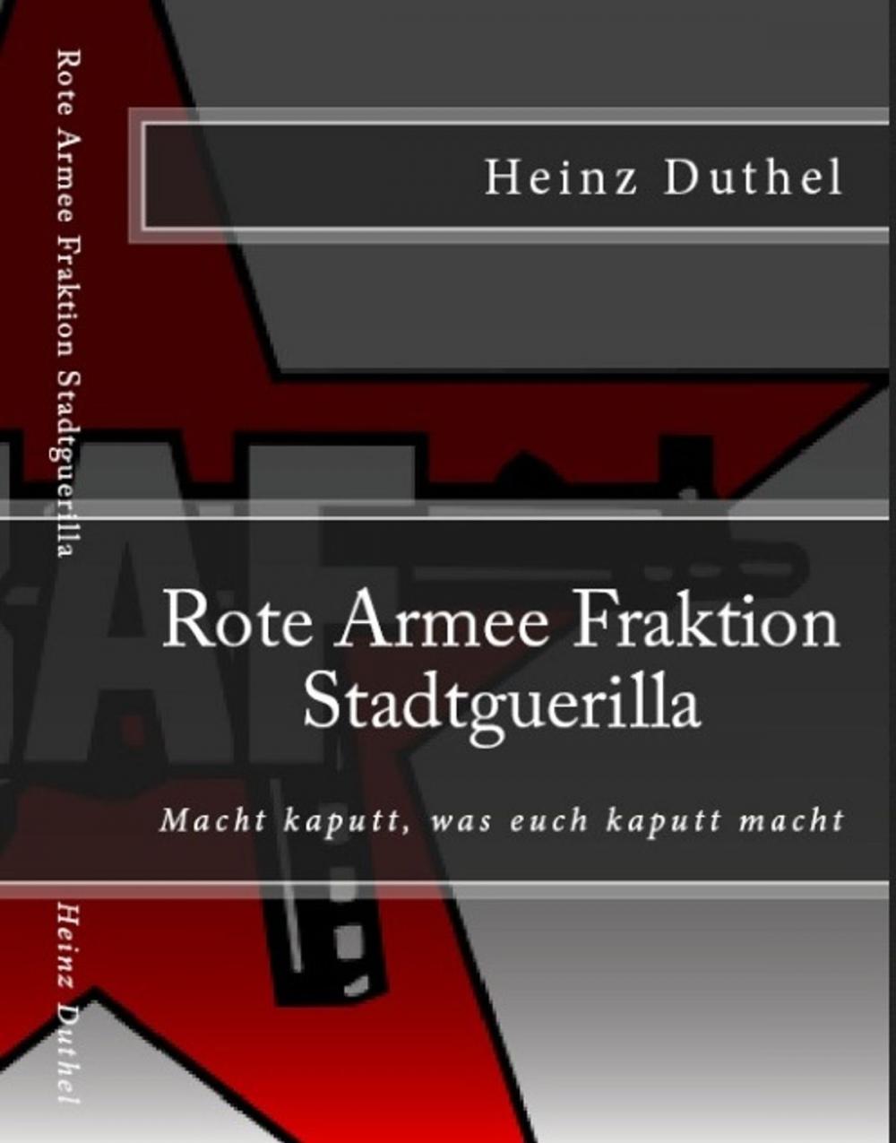 Big bigCover of Rote Armee Fraktion