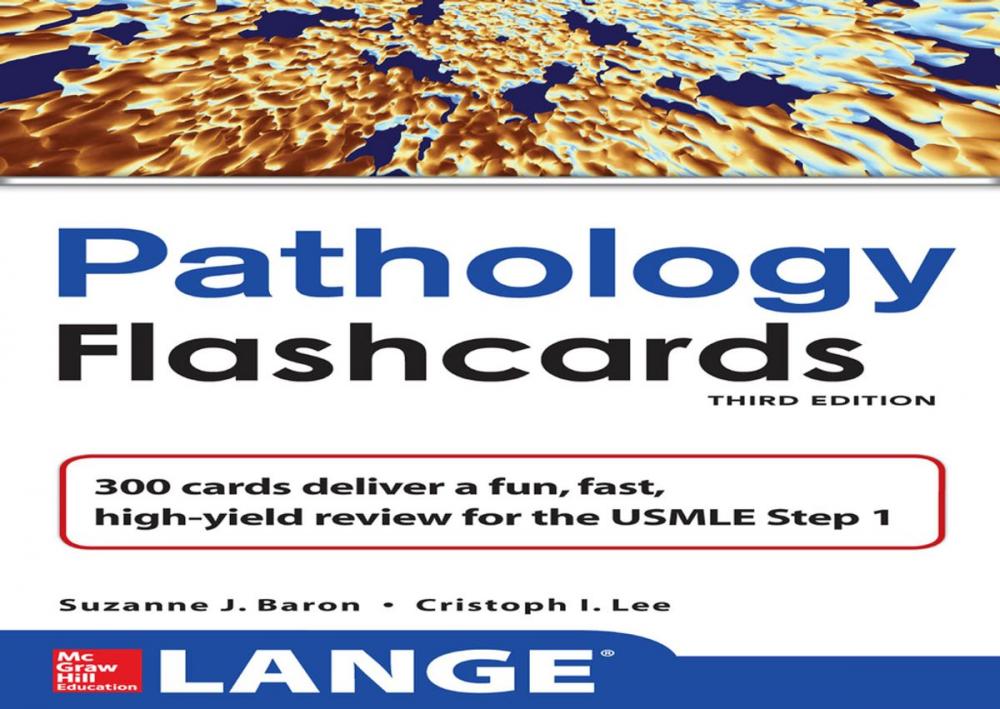 Big bigCover of Lange Pathology Flash Cards, Third Edition