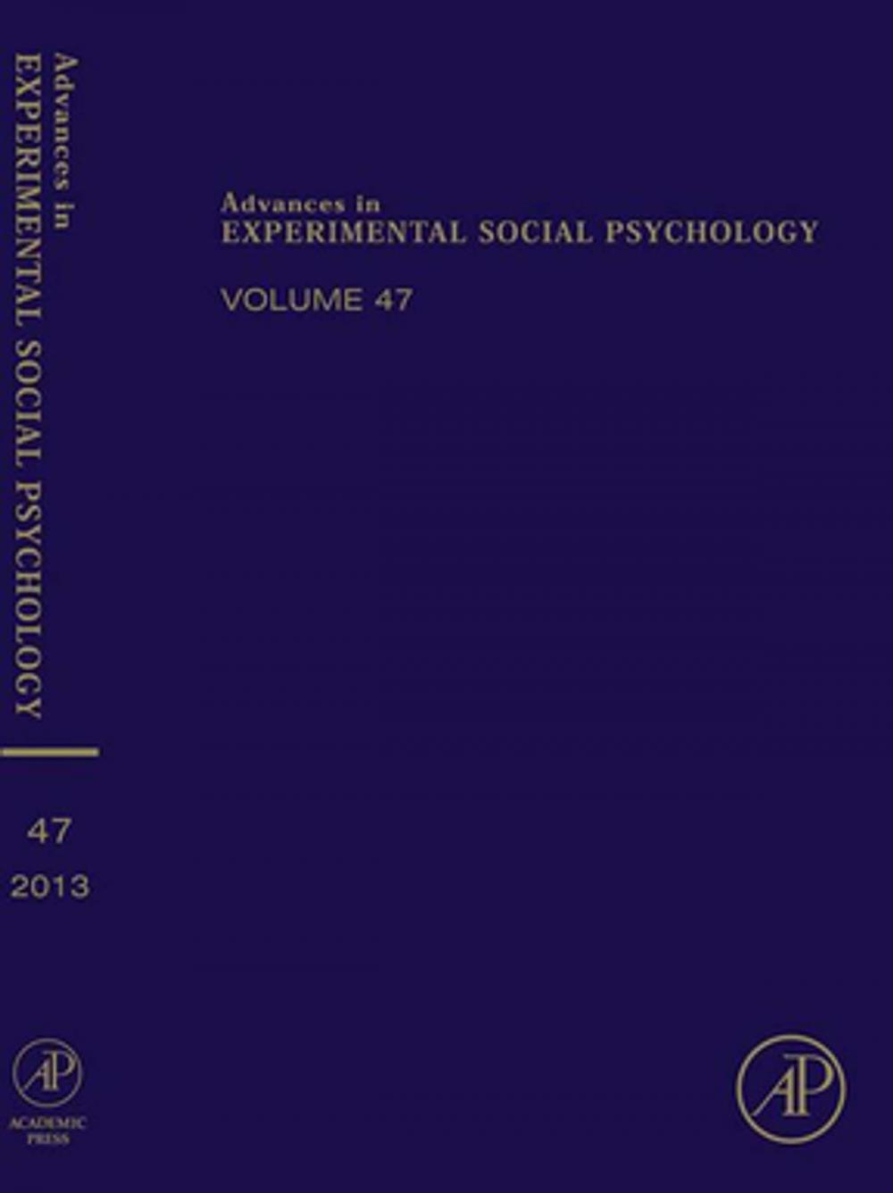 Big bigCover of Advances in Experimental Social Psychology