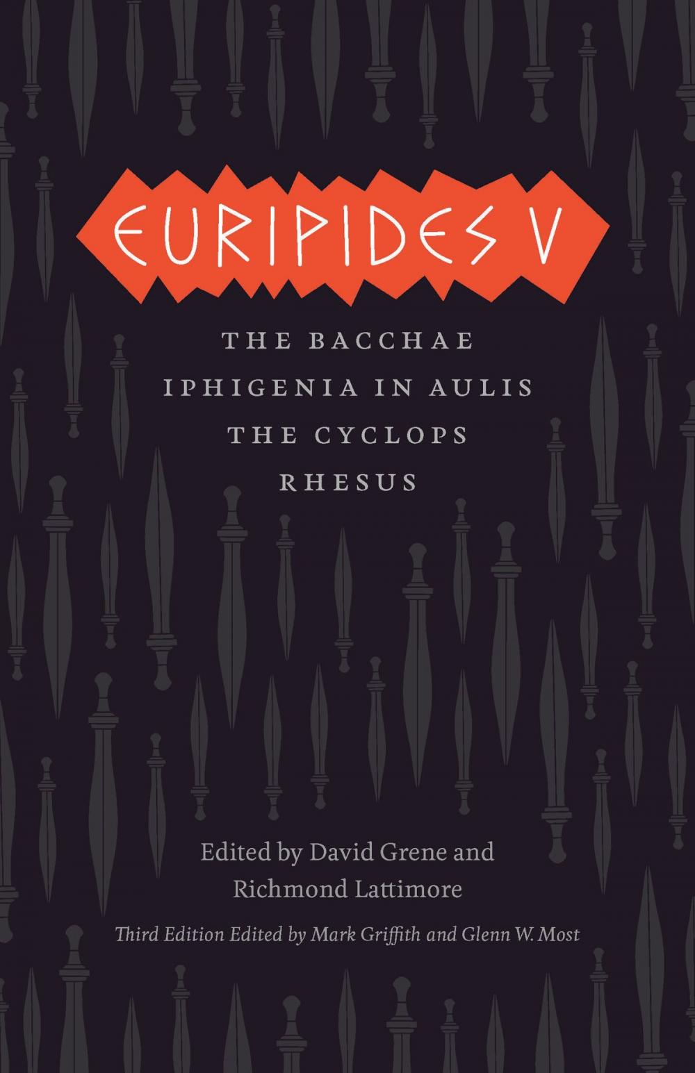 Big bigCover of Euripides V