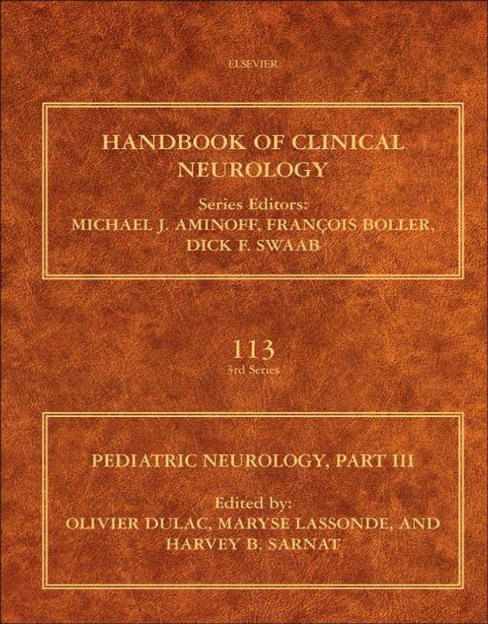 Big bigCover of Pediatric Neurology, Part III