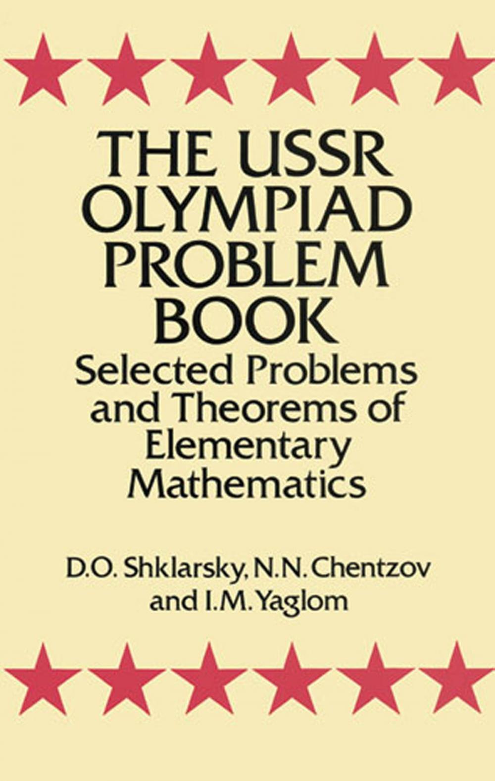 Big bigCover of The USSR Olympiad Problem Book