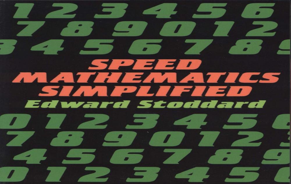 Big bigCover of Speed Mathematics Simplified