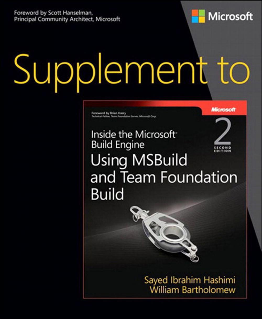 Big bigCover of Supplement to Inside the Microsoft Build Engine