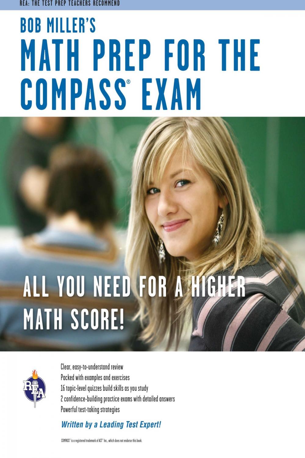 Big bigCover of COMPASS Exam - Bob Miller's Math Prep