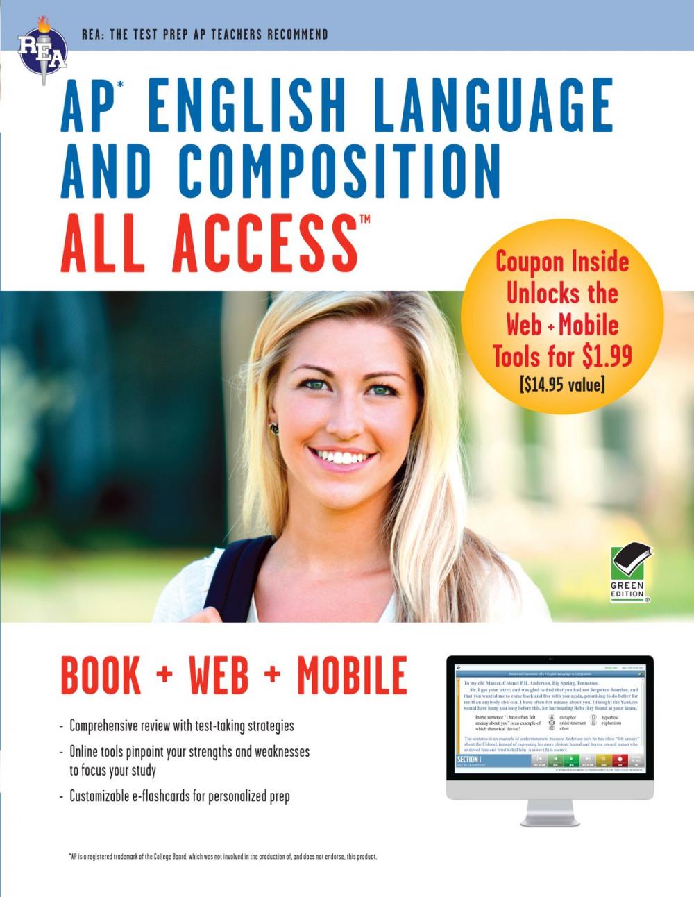 Big bigCover of AP English Language and Composition All Access