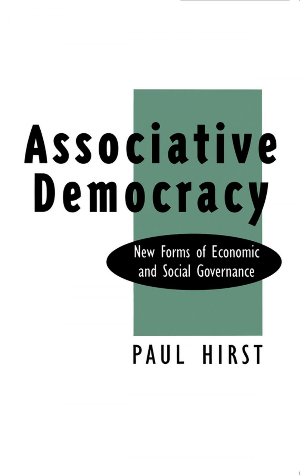 Big bigCover of Associative Democracy